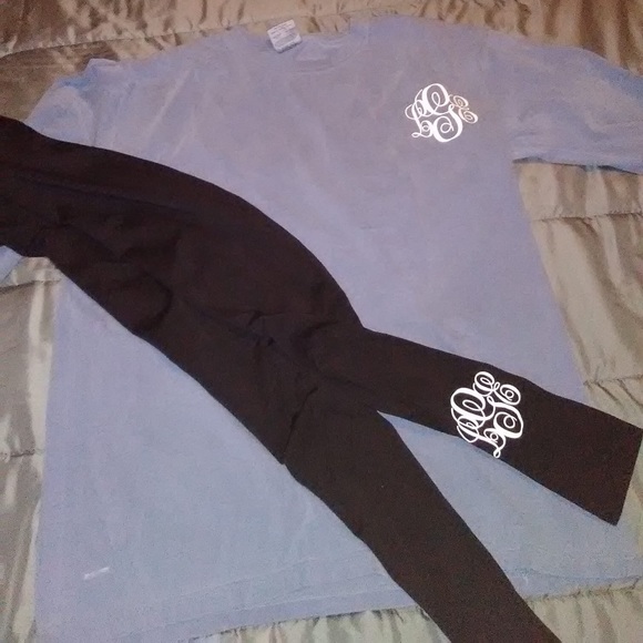 MONOGRAMMED LEGGINGS - Picture 1 of 1